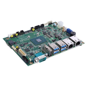 Axiomtek CAPA312 Embedded SBC with Intel Pentium N4200 or Celeron N3350, HDMI, LVDS, 2 GbE LAN and Audio